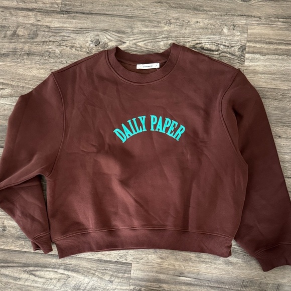 NEW Daily Paper Brown Sweatshirt - Picture 3 of 5
